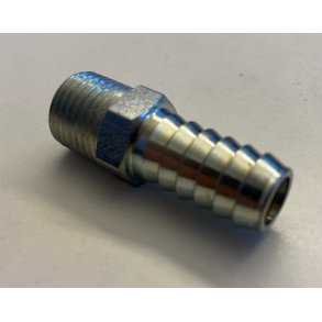 Slangestuds 10 mm med URG 1/4