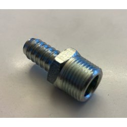 Slangestuds 10 mm med URG 3/8" x 3/8"