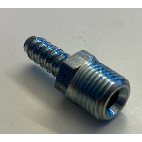 Slangestuds 6 mm med URG 1/4