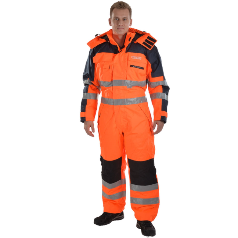 Termokedeldragt High-Vis - str. XXXL