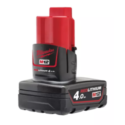 Milwaukee M12 B4 Batteri 12V 4Ah