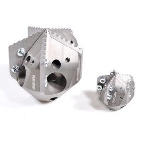 Borehoved kugleformet med kantskr 50 - 10 mm