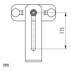 HAILO Bundbeslag stl galv. til facadestige (6004891)