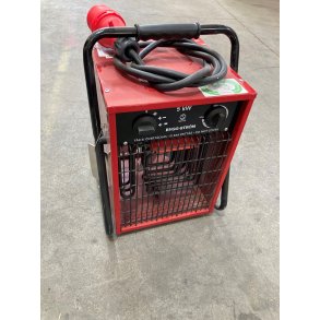 *UDLEJNING* El-varmeblser 5kW 400V