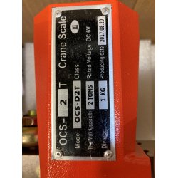 *UDLEJNING* Elektronisk kranvgt 2 tons