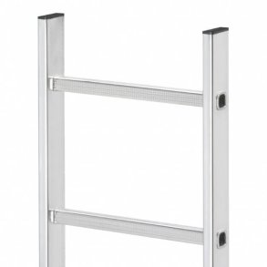 HAILO Fastmonteret facadestige alu - 1680 mm/6 trin (6050061)