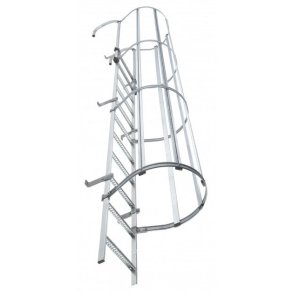 HAILO Facadestige stl galv. med rygbjle - 3920 mm/14 trin (9647142)