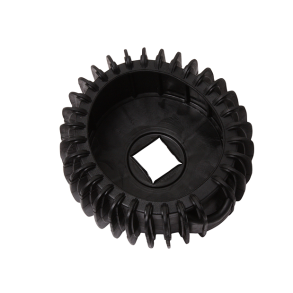 Gummikappe 40 mm (sort)