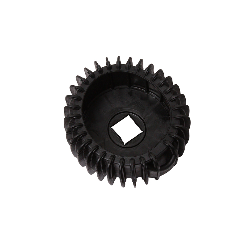 Gummikappe 40 mm (sort)