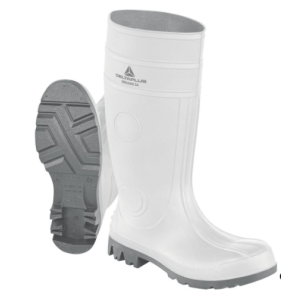 Gummistvle Organo S4 SRA (hvid) - str. 44