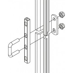 HAILO H-50 Samlestykke til faldsikringsskinne i stl, galv. (9623011)