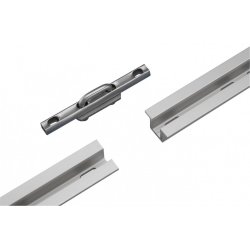 HAILO H-50 Samlestykke til faldsikringsskinne i stl, galv. (9623011)