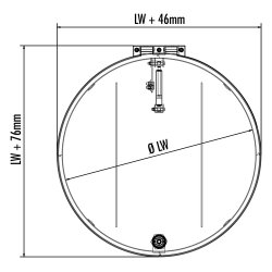 HAILO HS12-R dksel - 1200 mm