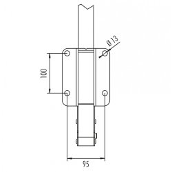 HAILO Udstigningsrr med hndtag (9699601)