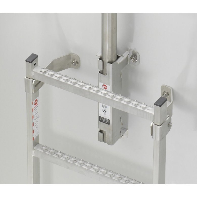 HAILO Udstigningssrr med hndtag i stl, galv. - 44 x 44 mm (9699701)