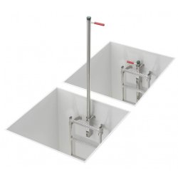 HAILO Udstigningssrr med hndtag - 50 x 50 mm (9699091)