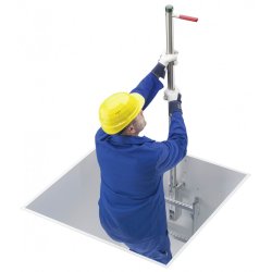 HAILO Udstigningssrr med hndtag - 50 x 50 mm (9699091)