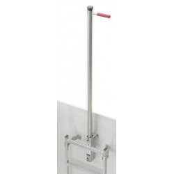 HAILO Udstigningssrr med hndtag i rustfrit stl- 44 x 44 mm (9699191)