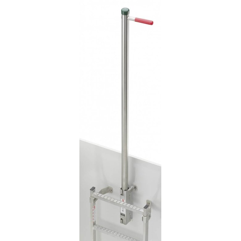 HAILO Udstigningssrr med hndtag i rustfrit stl- 44 x 44 mm (9699191)