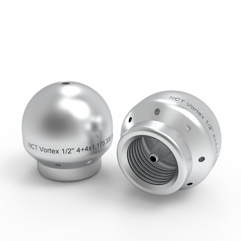 Kugledyse 1" - 330 l /min ved 150 bar