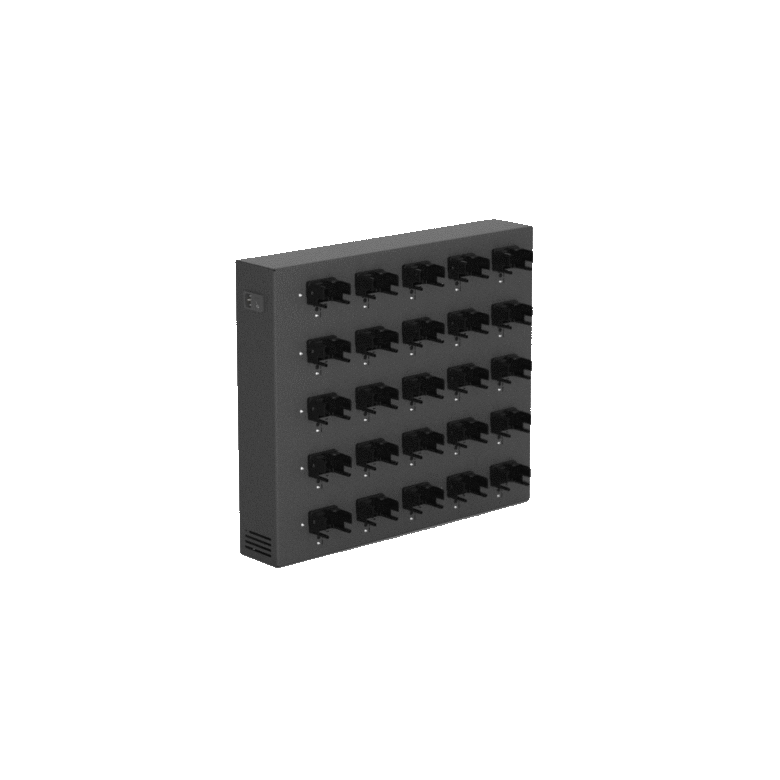 KSE-Lights Ladestation 230V til 25 LED-pandelamper IX-serie
