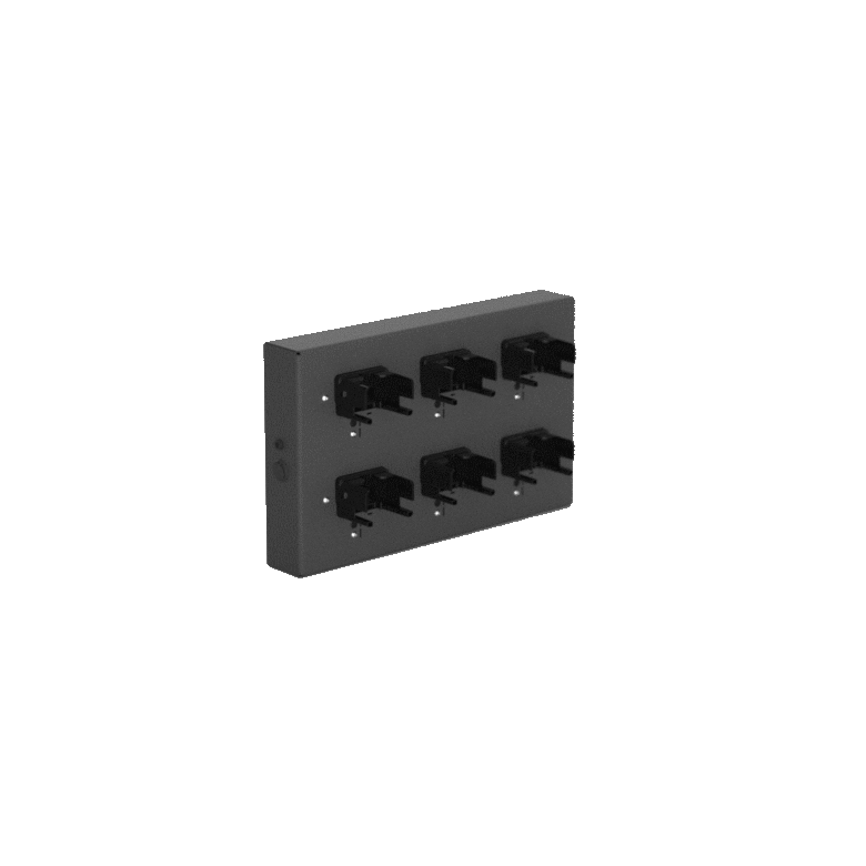 KSE-Lights Ladestation 12/24V til 6 LED-pandelamper IX-serie