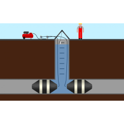 Afsprringsballon LAMPE 1000-2200