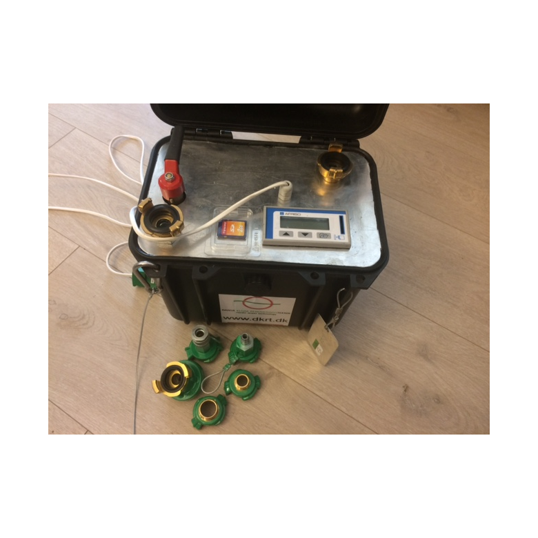 *UDLEJNING* Trykprvningskuffert med logger