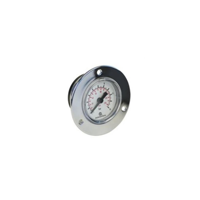 Manometer 40 1/8" 0-10 bar til panelmontering