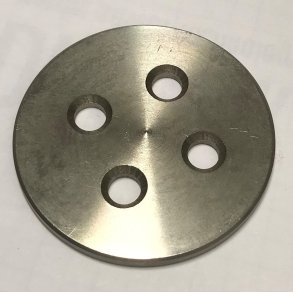 Mellemplade med 4 huller til Twister