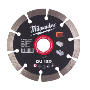 Milwaukee DU 125 Diamantskive - 22,2 mm