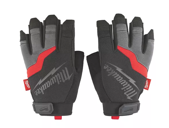 Milwaukee Stødabsorberende handske uden finger str. 11 - Model 48229744 | Kloakshop.dk