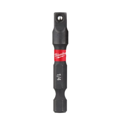 Milwaukee Shockwave Impact Duty adapter til toppe - HEX-fste - 1/4"-1/4"