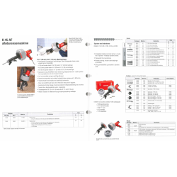 RIDGID K-45-5 AF Aflbsrenser med 8 mm og 10 mm wire