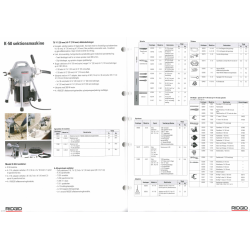 RIDGID K-50-7 Aflbsrenser med 16 mm wire