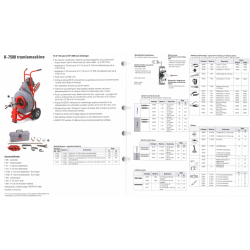 RIDGID K-7500 Tromlemaskine