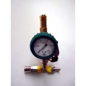 Sikkerhedsaggregat 2 bar med sikkerhedsventil (grn)