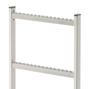 HAILO Skaktstige rustfrit stl - 300 x 840 mm/3 trin (9633031)