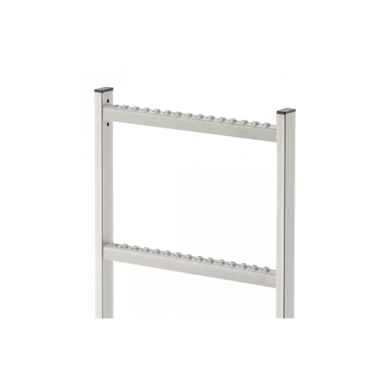 HAILO Skaktstige rustfrit stl - 400 x 2520 mm/9 trin (9634091)
