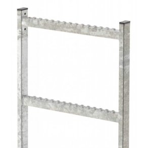 HAILO Skaktstige stl galv. - 300 x 840 mm/3 trin (9623031)