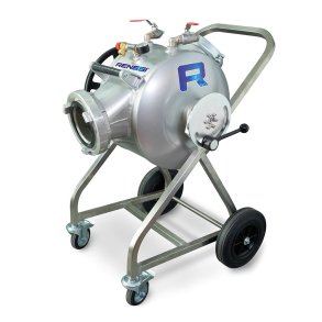 Skudtromle aluminium - 400 mm