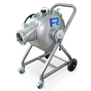 Skudtromle aluminium - 600 mm