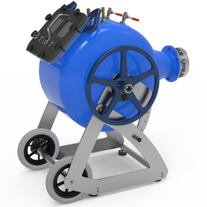 Skudtromle kulfiber - 700 mm