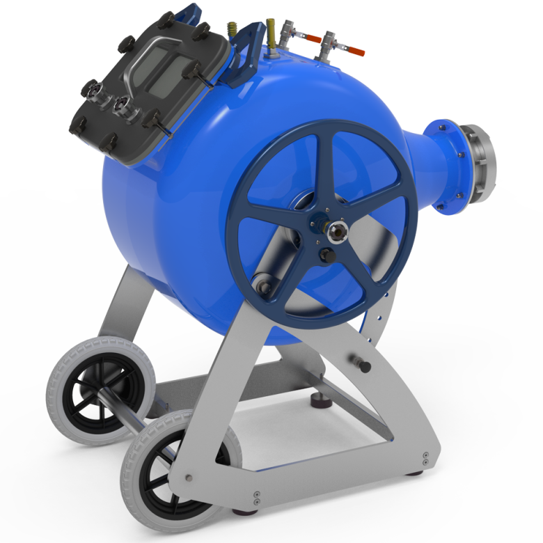 Skudtromle kulfiber - 700 mm