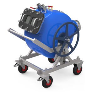 Skudtromle kulfiber - 950 mm