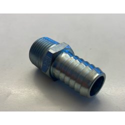 Slangestuds 12 mm med URG 3/8" x 1/2"