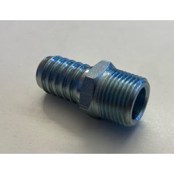 Slangestuds 12 mm med URG 3/8" x 1/2"