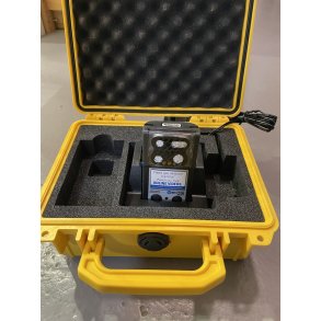 Transportkasse til gasdetektor