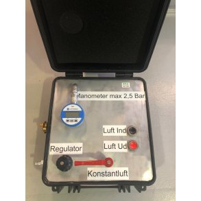 Trykpr�vningskuffert