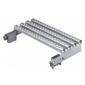 HAILO Udstigningstrin til facadestige i alu - 72 x 25 mm (6011691)